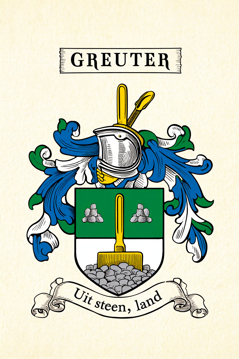 Familiewapen van de achternaam GREUTER