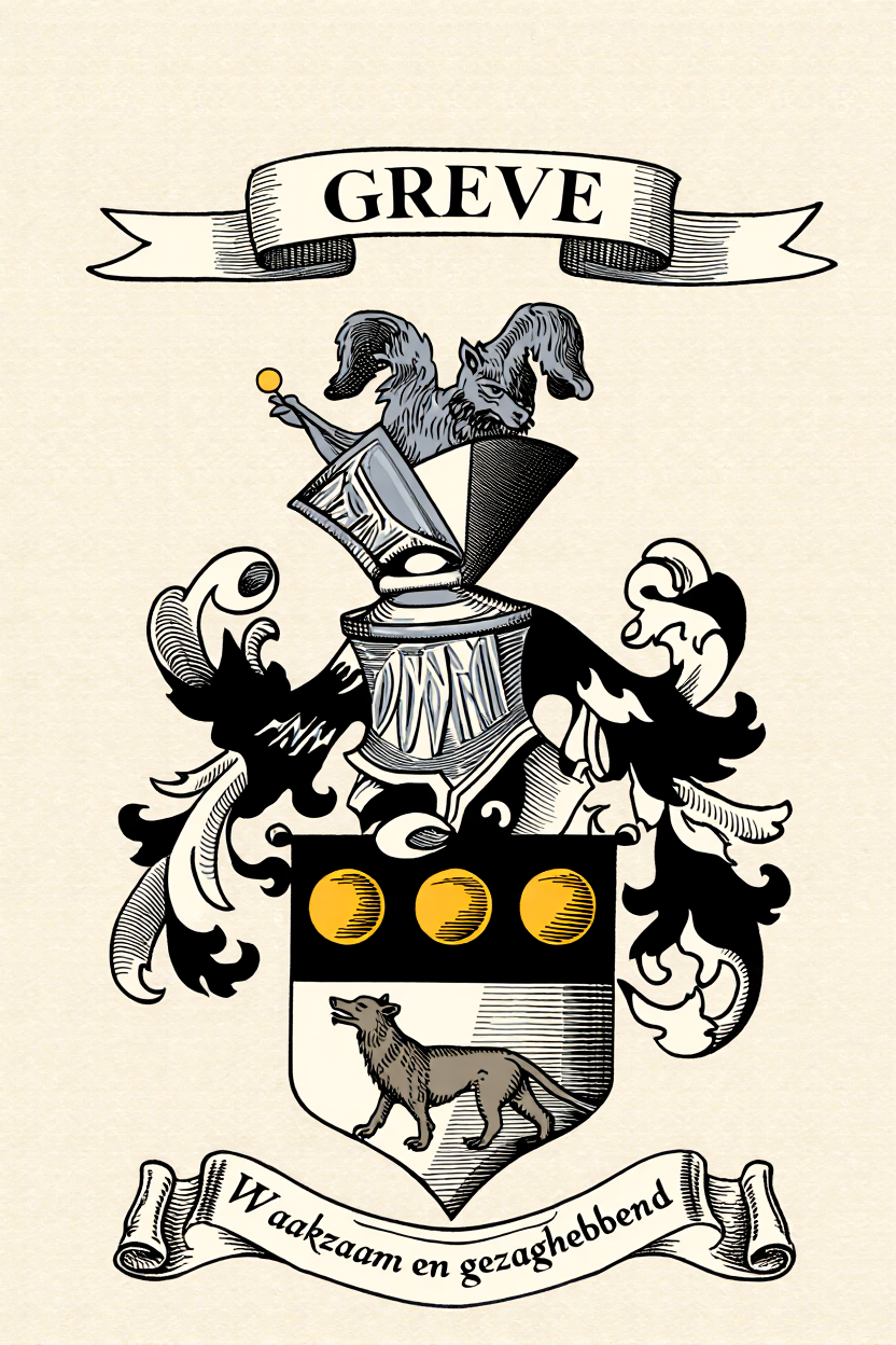 Familiewapen van de achternaam GREVE