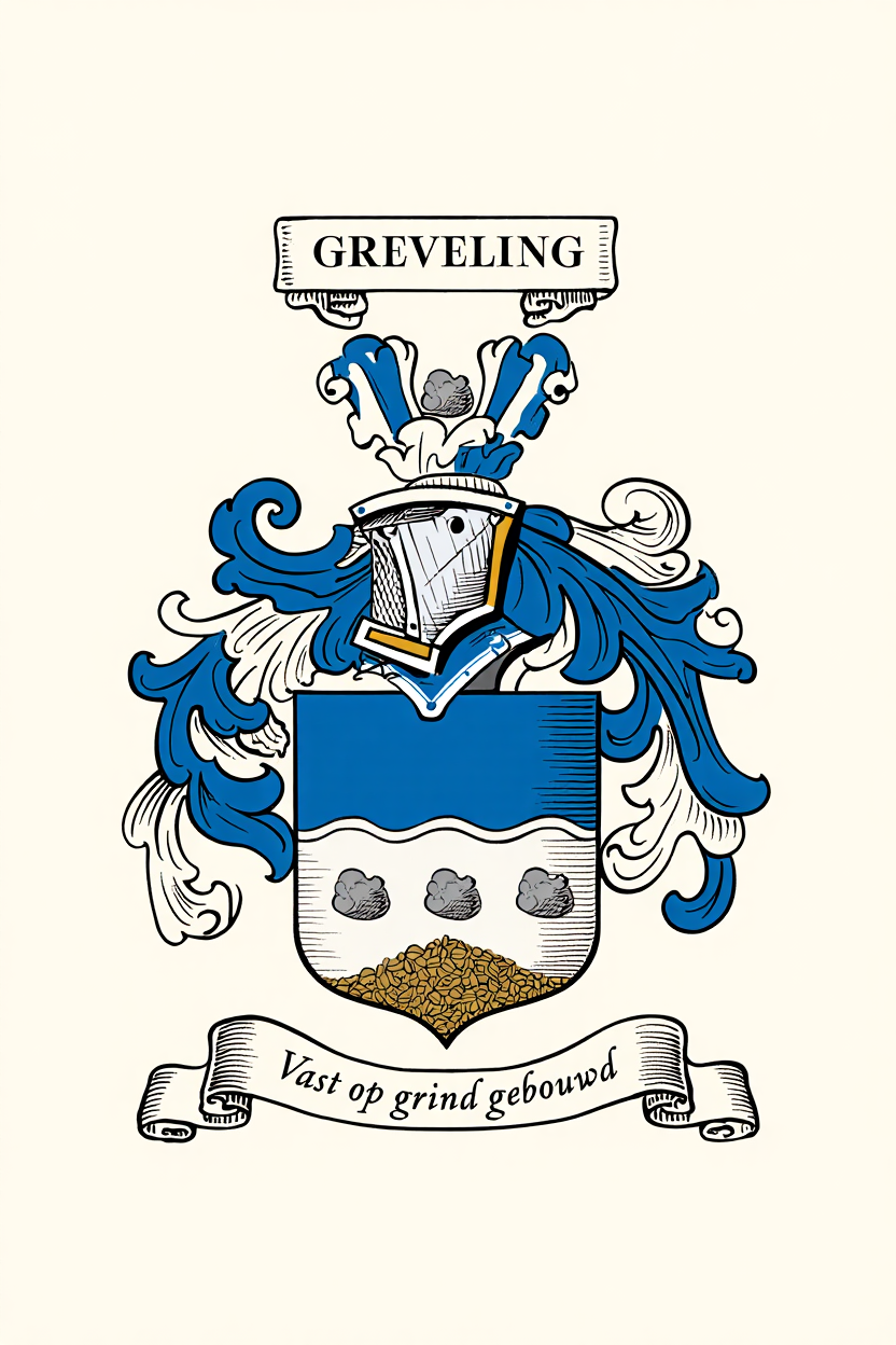 Familiewapen van de achternaam GREVELING