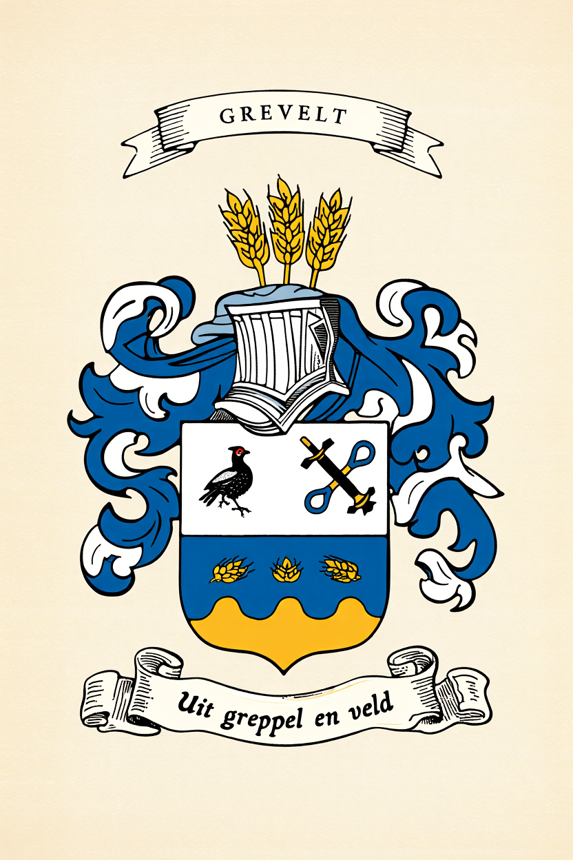 Familiewapen van de achternaam GREVELT