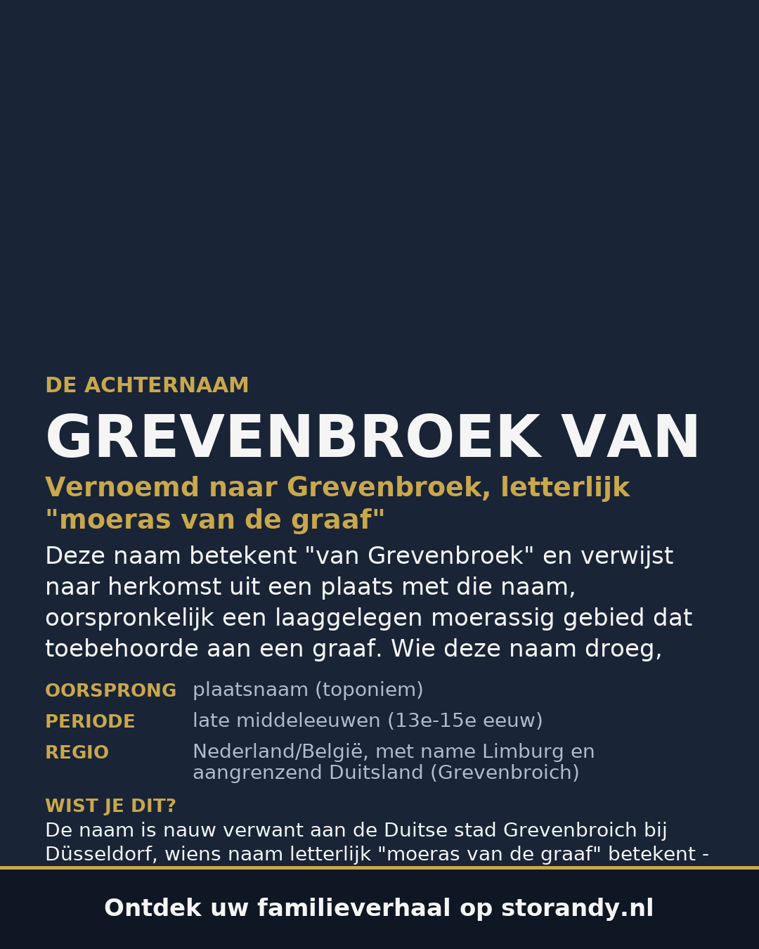 Familiewapen van de achternaam GREVENBROEK VAN