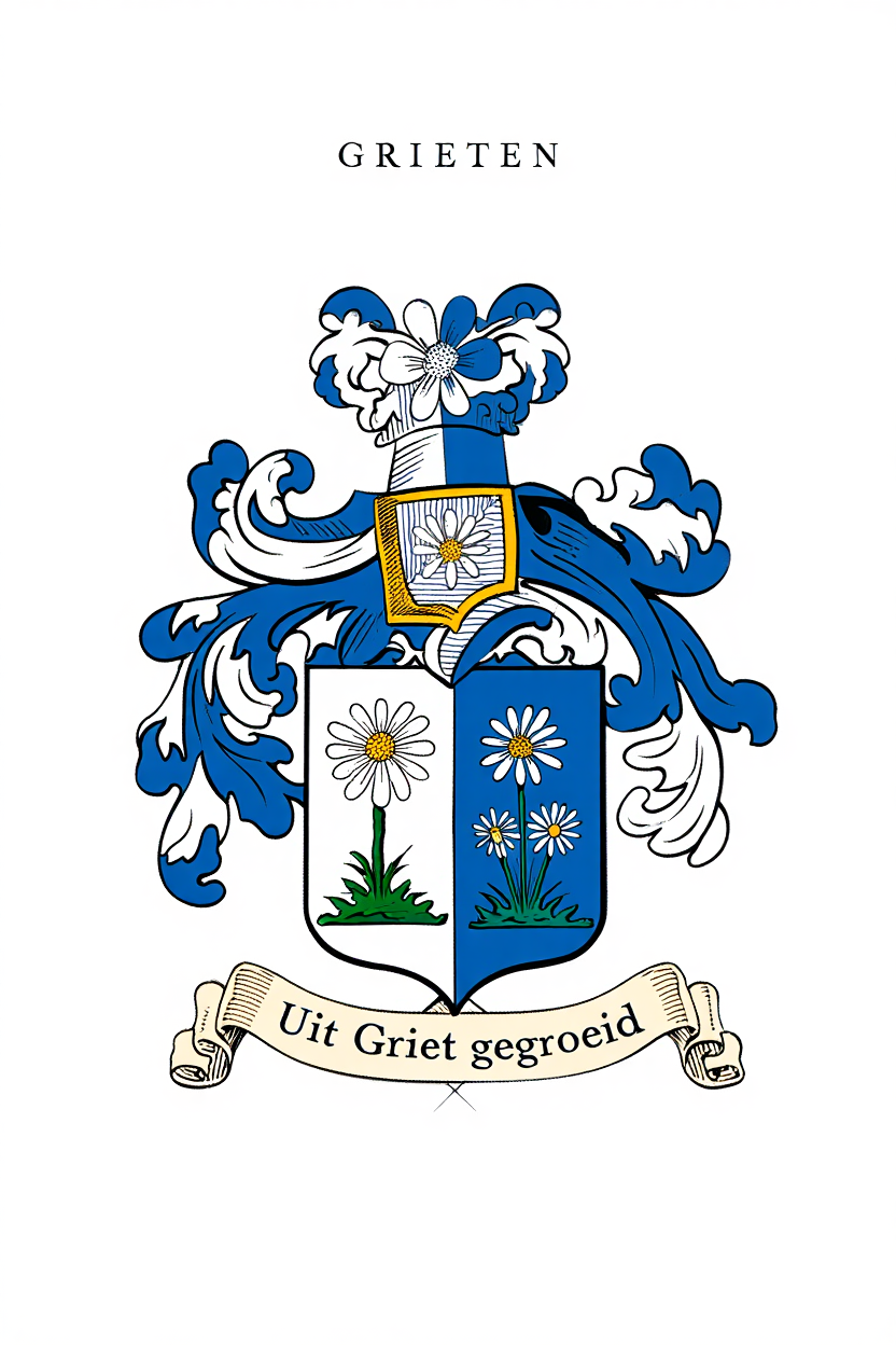 Familiewapen van de achternaam GRIETEN