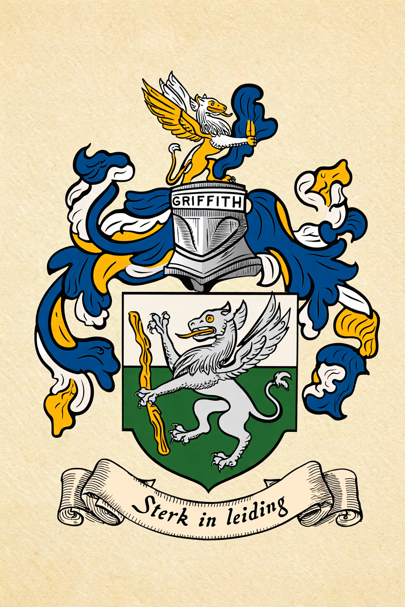 Familiewapen van de achternaam GRIFFITH