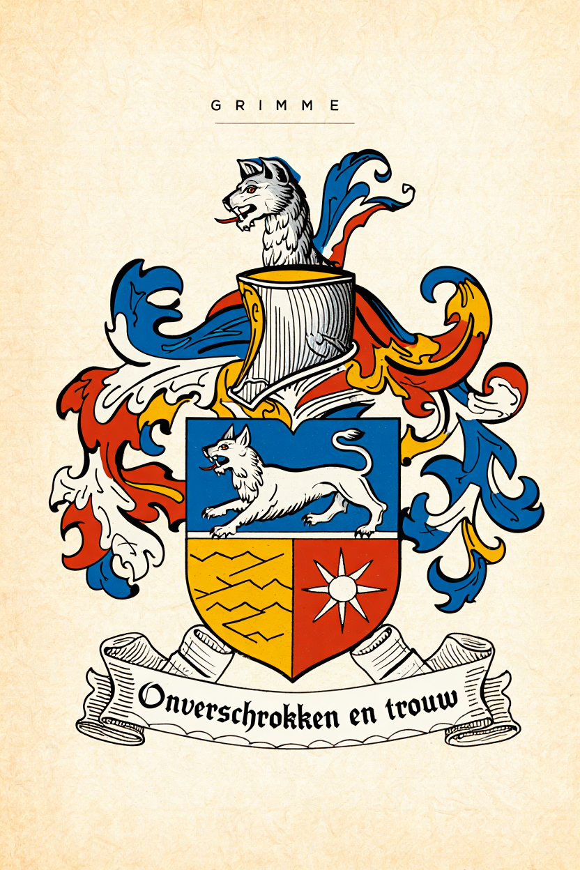 Familiewapen van de achternaam GRIMME
