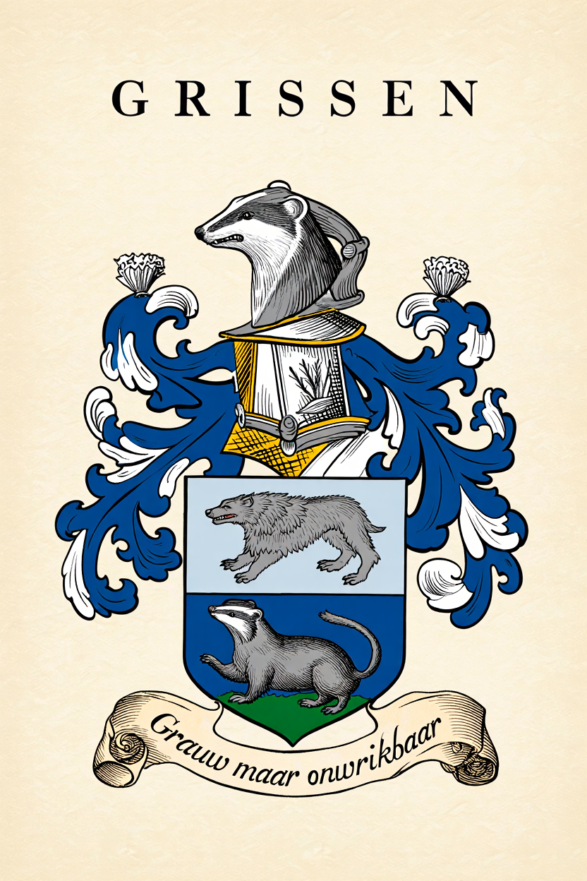 Familiewapen van de achternaam GRISSEN