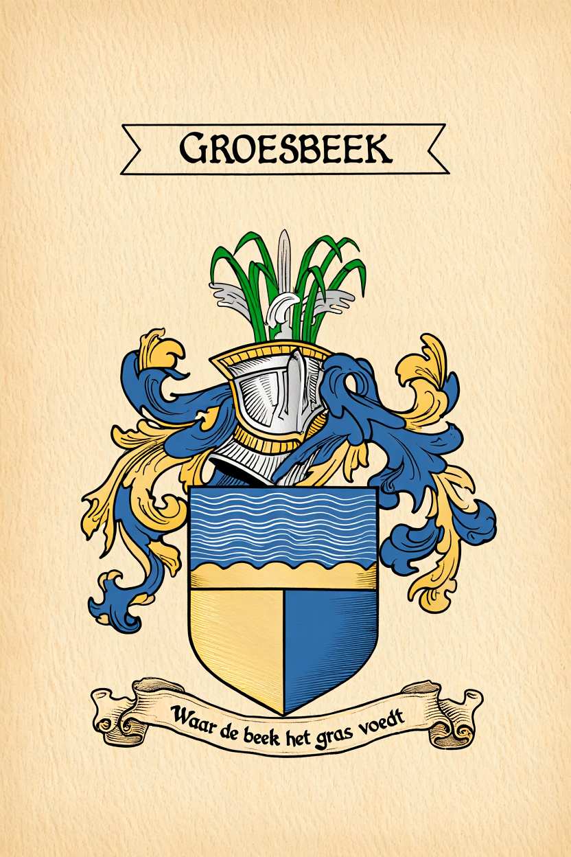 Familiewapen van de achternaam GROESBEEK