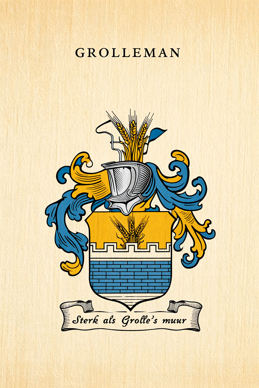 Familiewapen van de achternaam GROLLEMAN