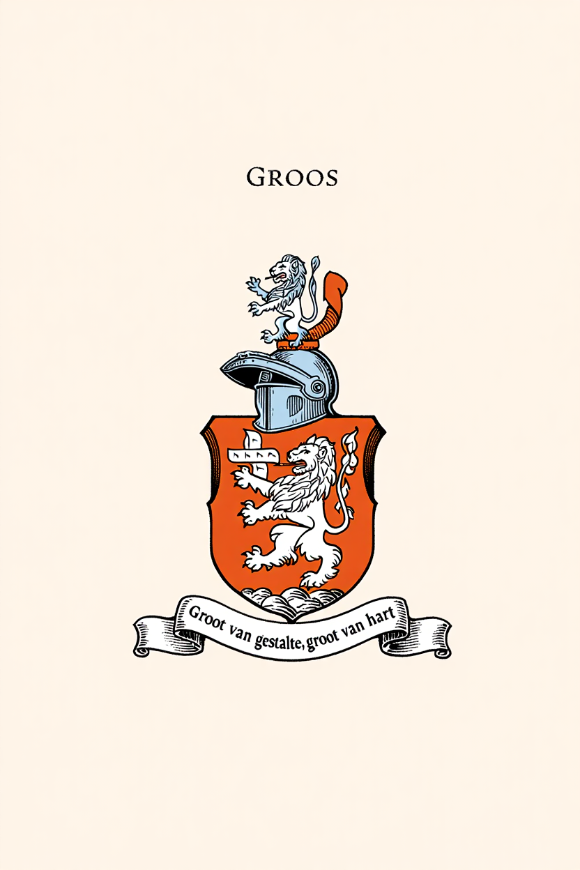 Familiewapen van de achternaam GROOS