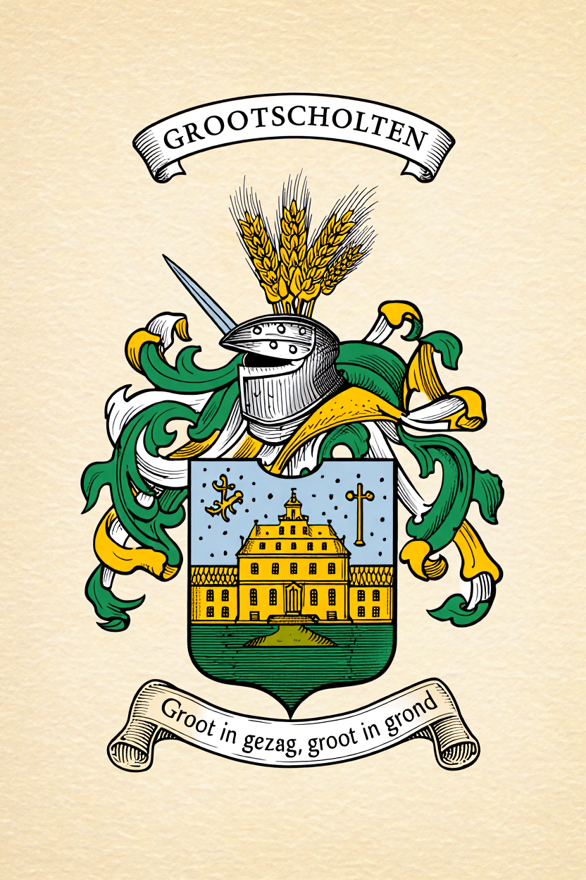 Familiewapen van de achternaam GROOTSCHOLTEN