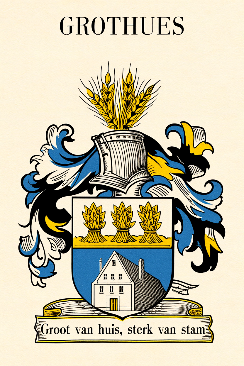 Familiewapen van de achternaam GROTHUES