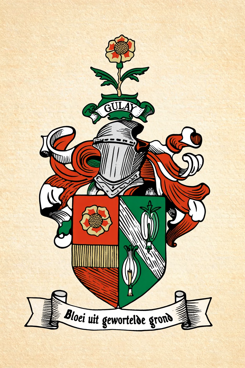Familiewapen van de achternaam GULAY
