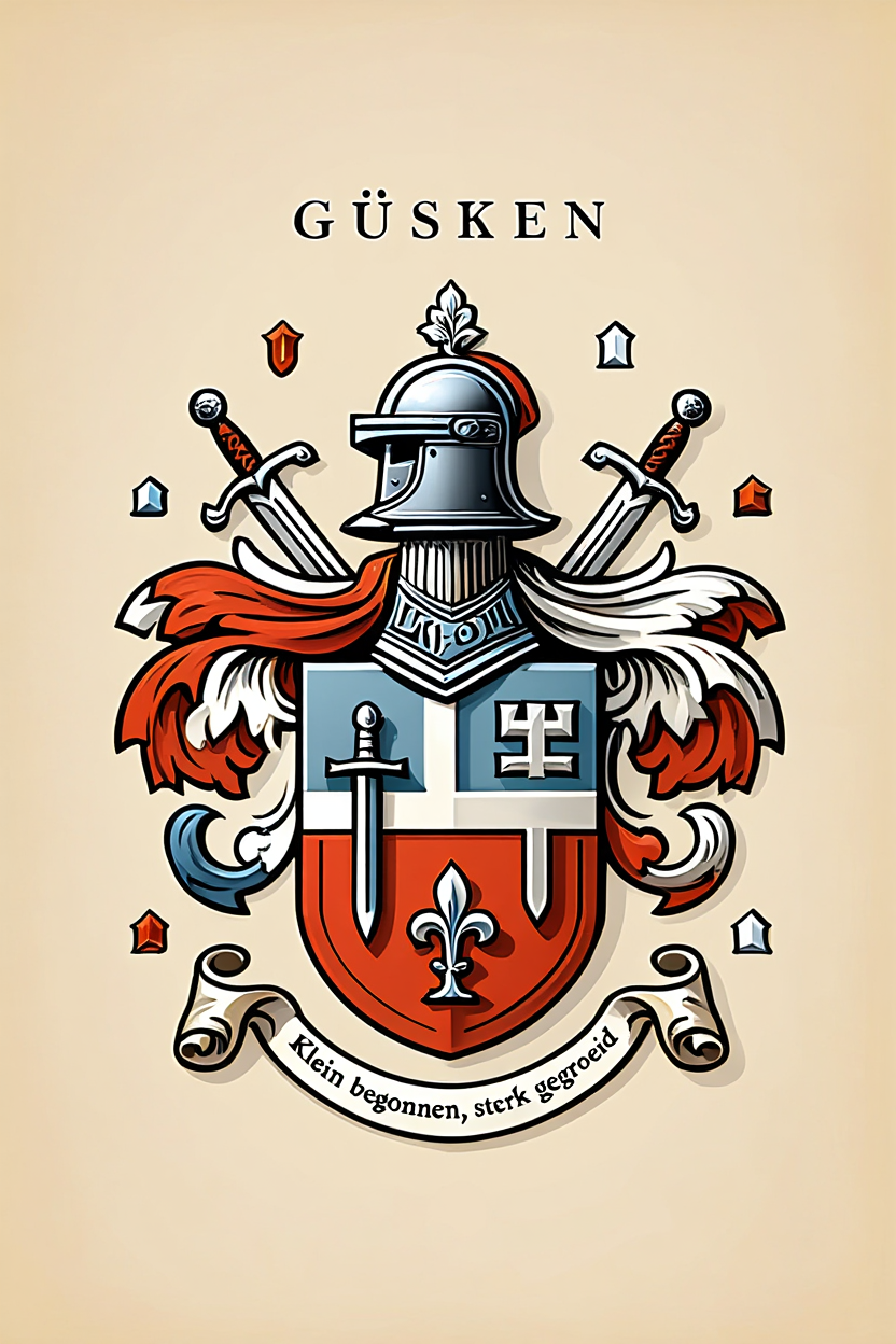 Familiewapen van de achternaam GÜSKEN