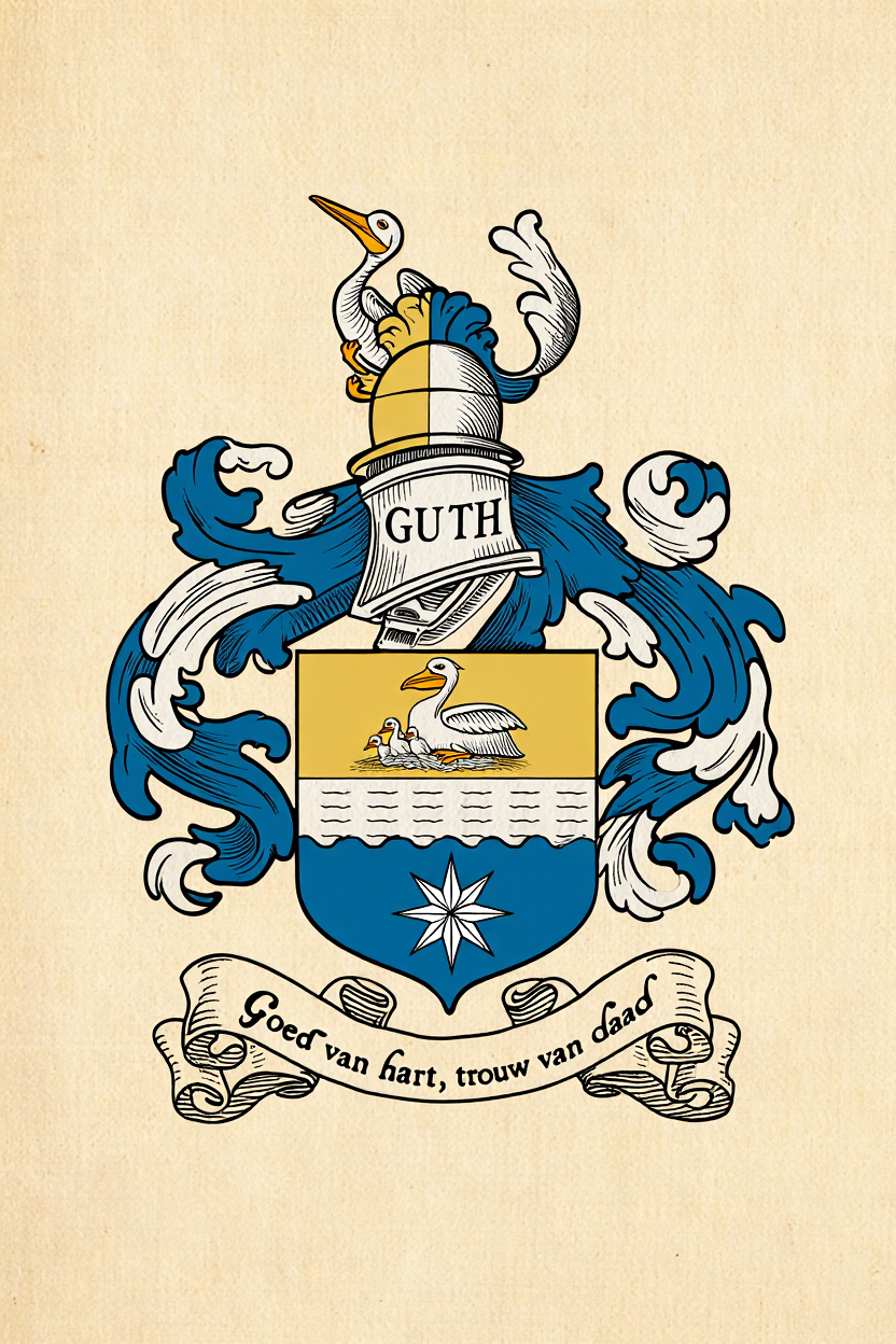 Familiewapen van de achternaam GUTH