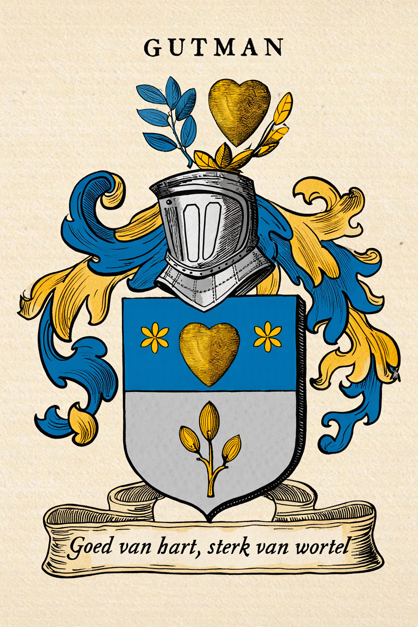Familiewapen van de achternaam GUTMAN