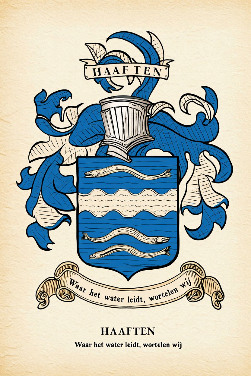 Familiewapen van de achternaam HAAFTEN