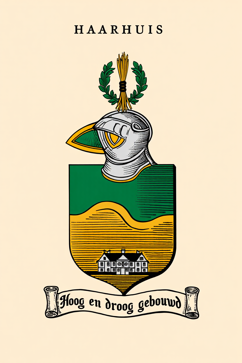 Familiewapen van de achternaam HAARHUIS