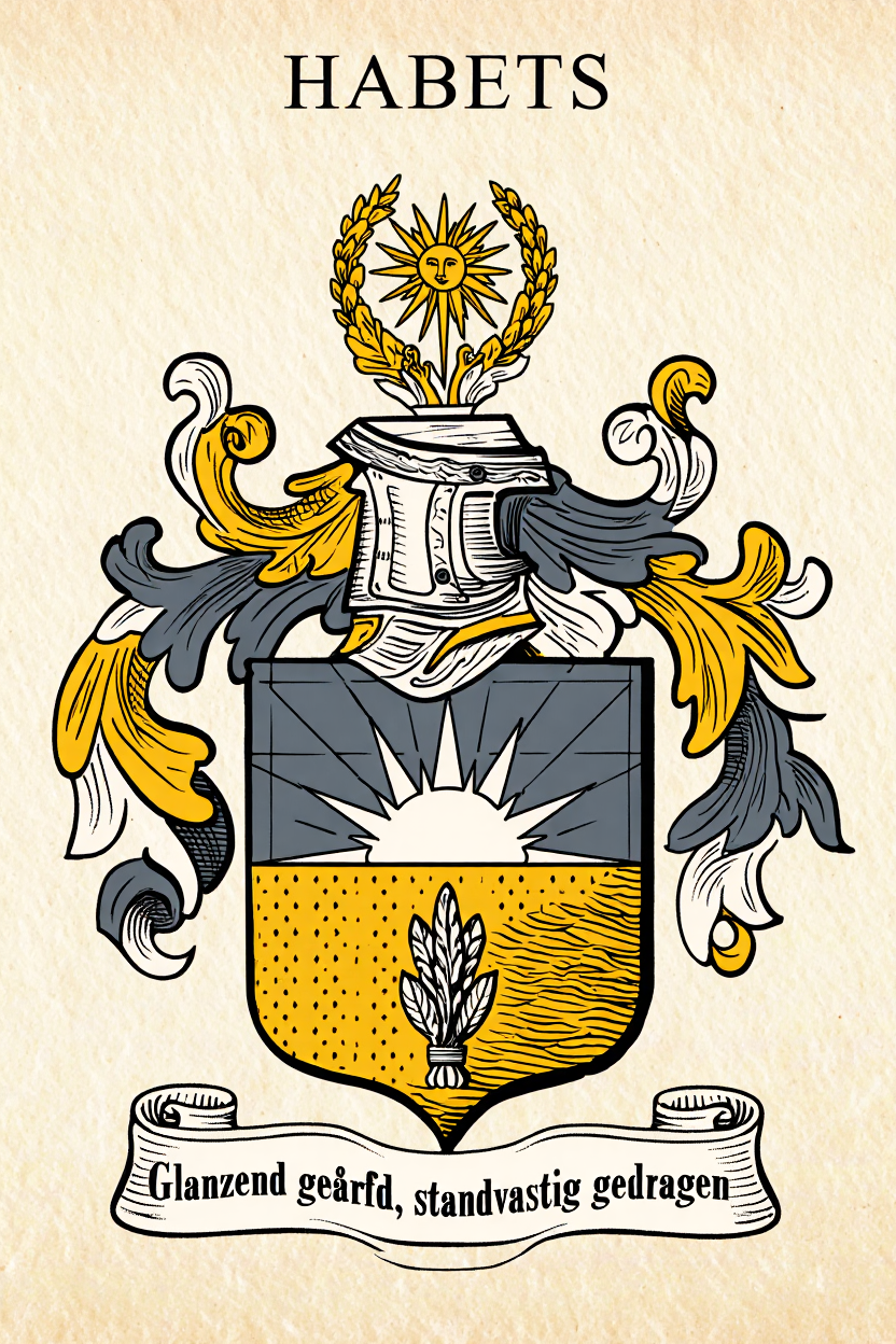 Familiewapen van de achternaam HABETS