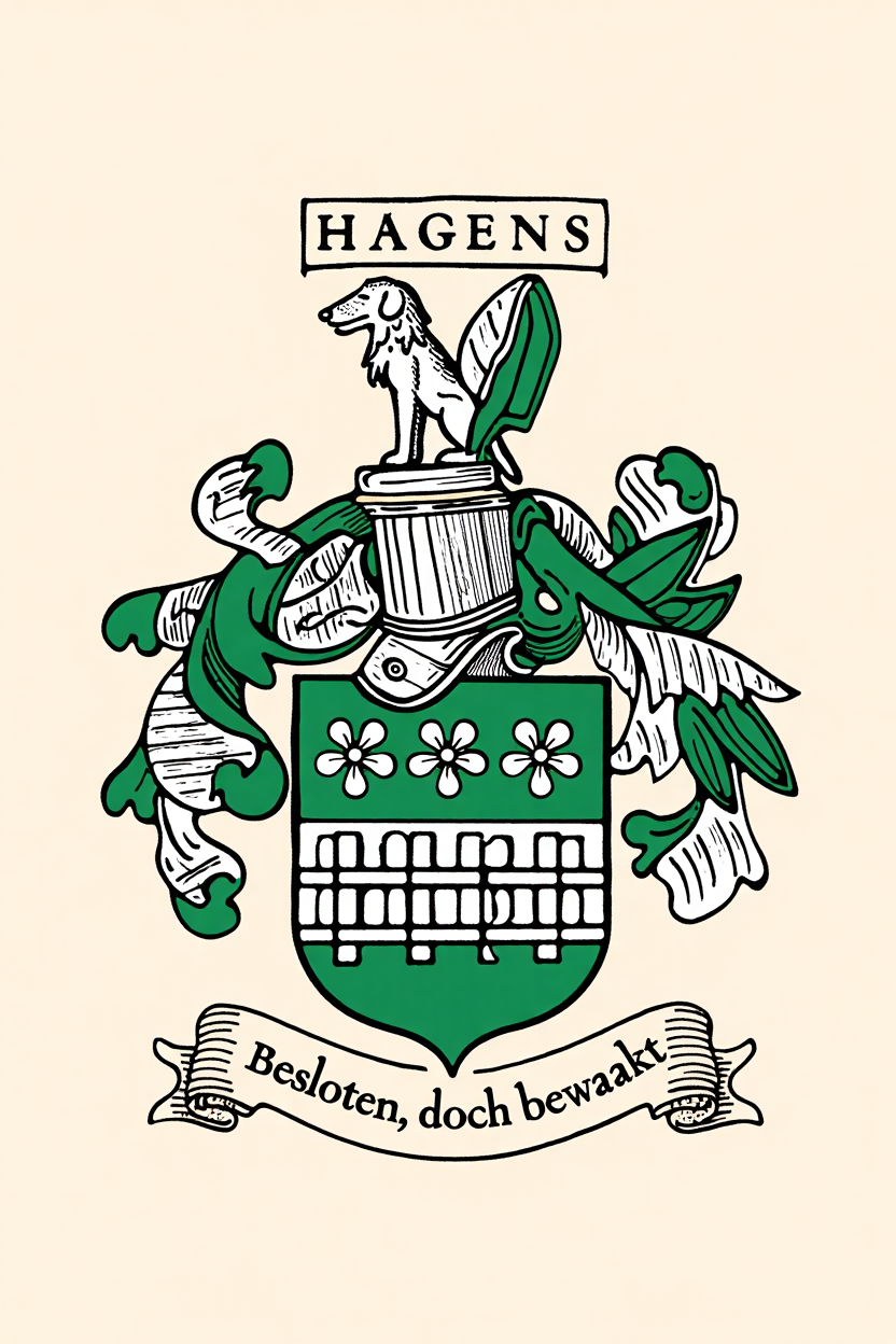 Familiewapen van de achternaam HAGENS