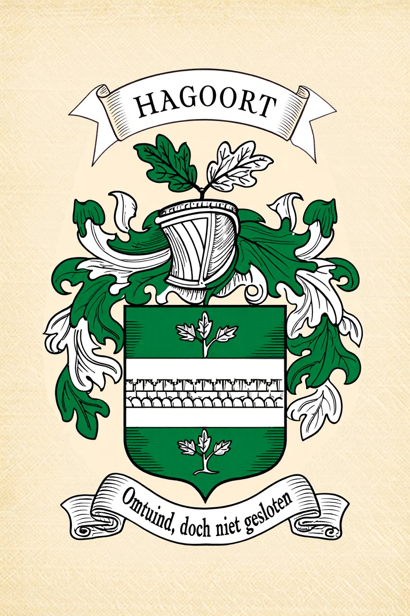 Familiewapen van de achternaam HAGOORT