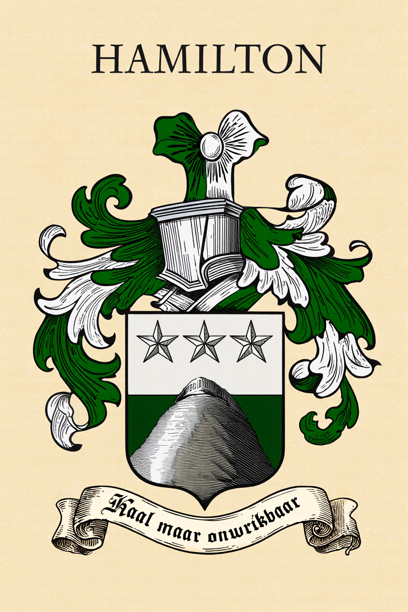 Familiewapen van de achternaam HAMILTON