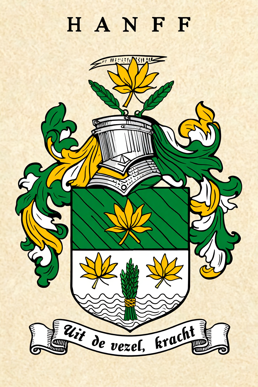 Familiewapen van de achternaam HANFF