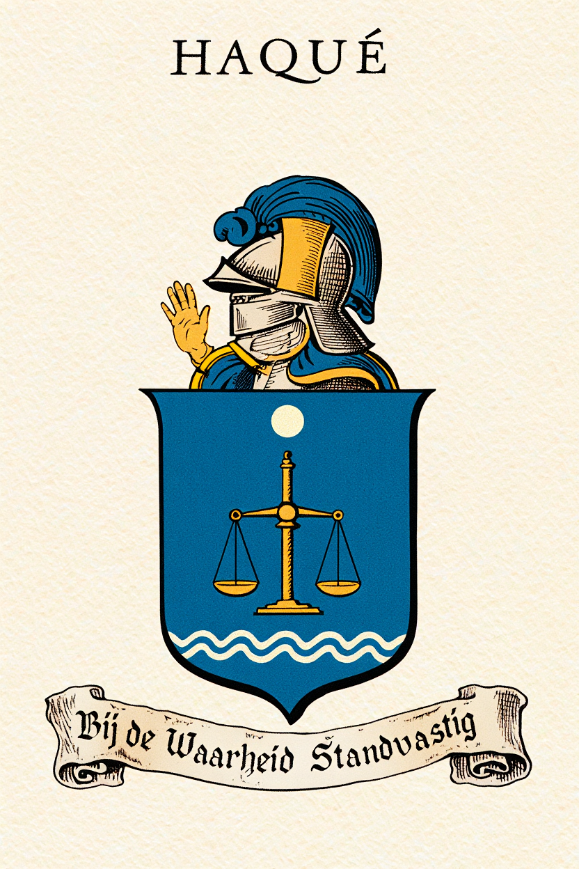 Familiewapen van de achternaam HAQUÉ