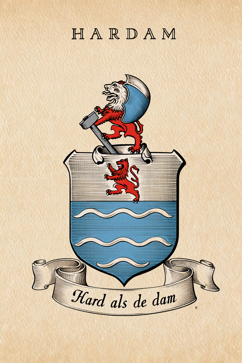Familiewapen van de achternaam HARDAM