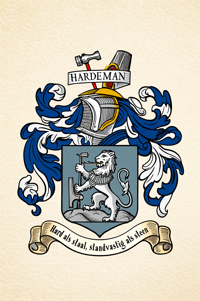 Familiewapen van de achternaam HARDEMAN