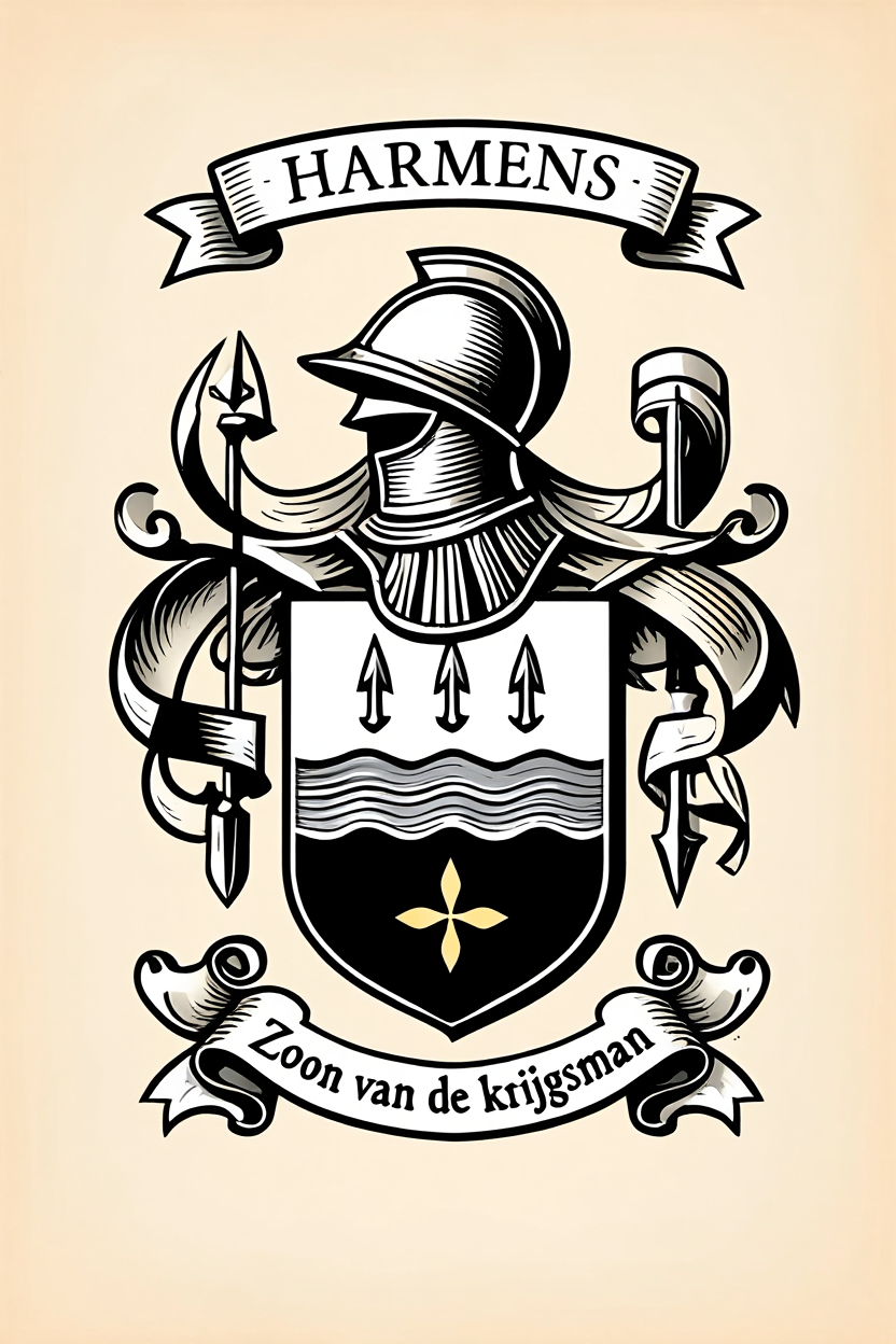 Familiewapen van de achternaam HARMENS