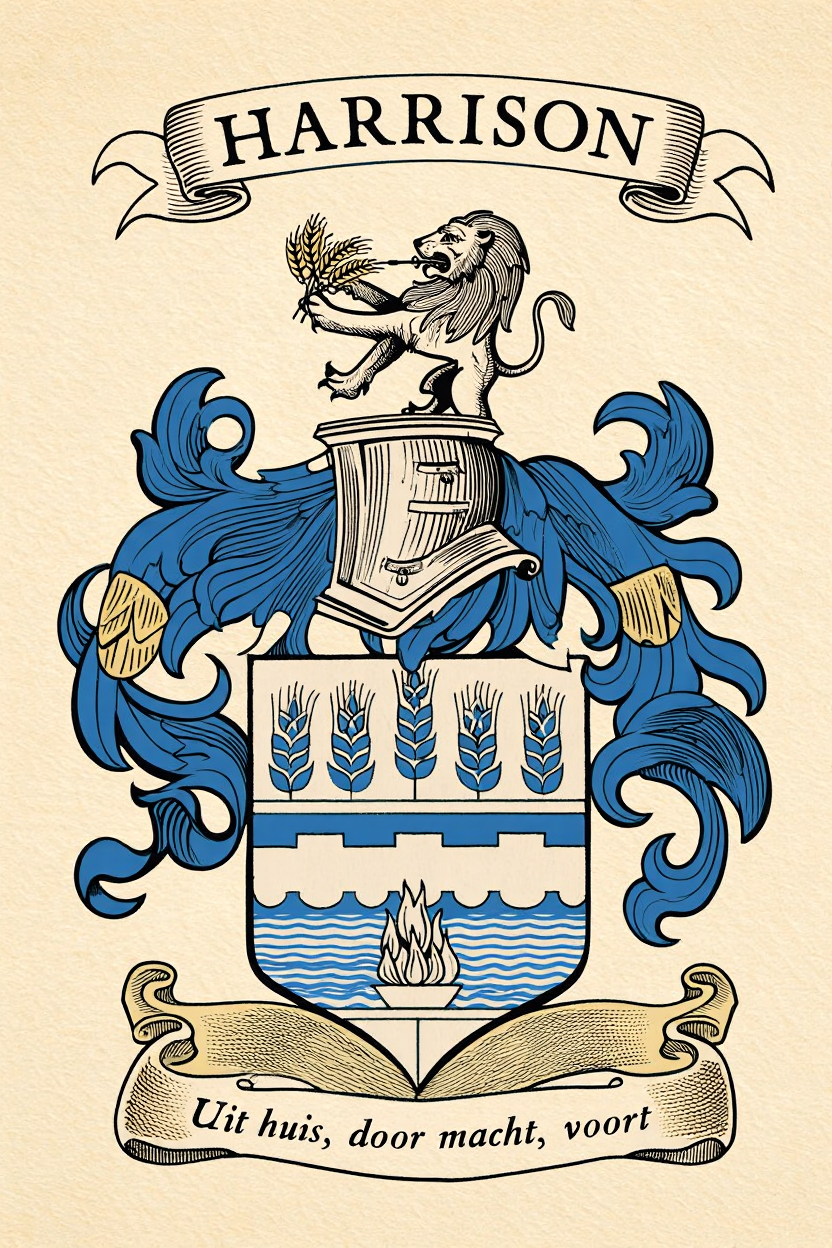 Familiewapen van de achternaam HARRISON