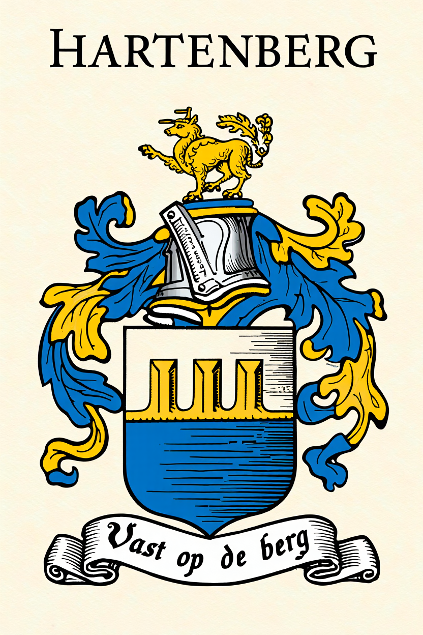 Familiewapen van de achternaam HARTENBERG