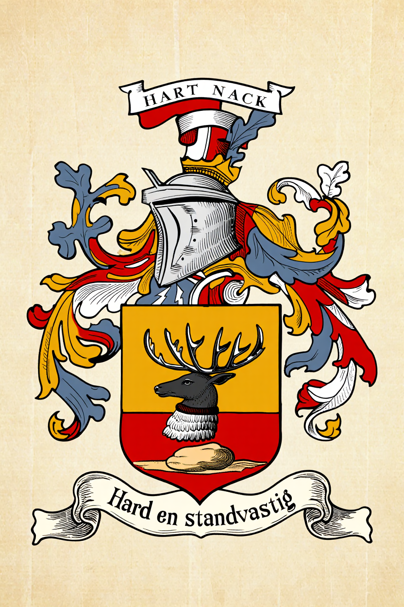 Familiewapen van de achternaam HARTNACK