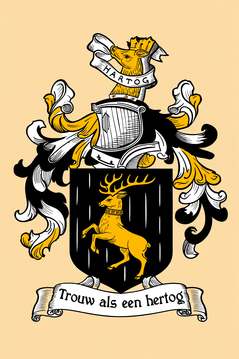 Familiewapen van de achternaam HARTOG
