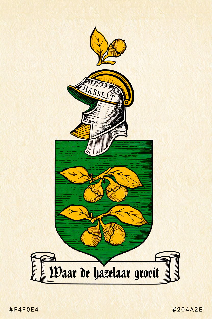 Familiewapen van de achternaam HASSELT