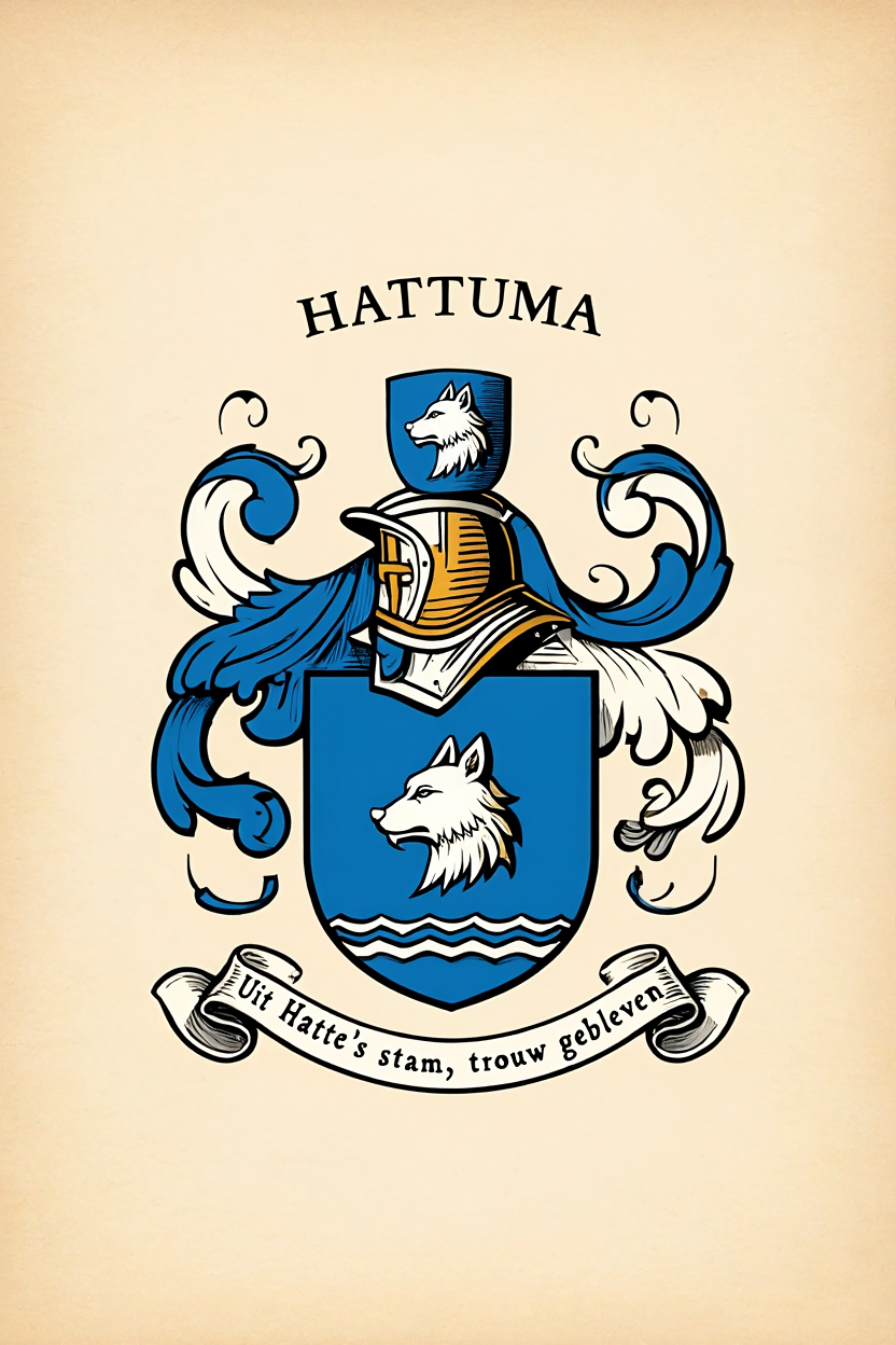 Familiewapen van de achternaam HATTUMA
