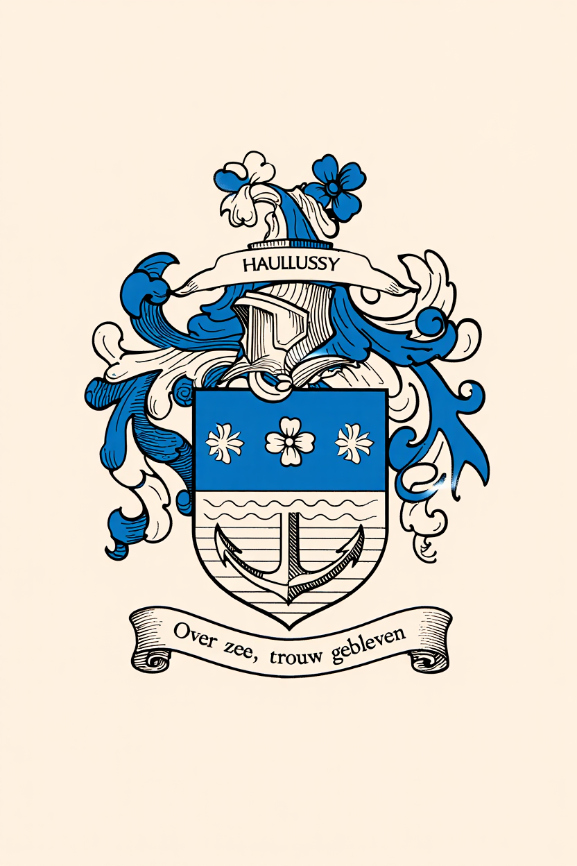 Familiewapen van de achternaam HAULLUSSY