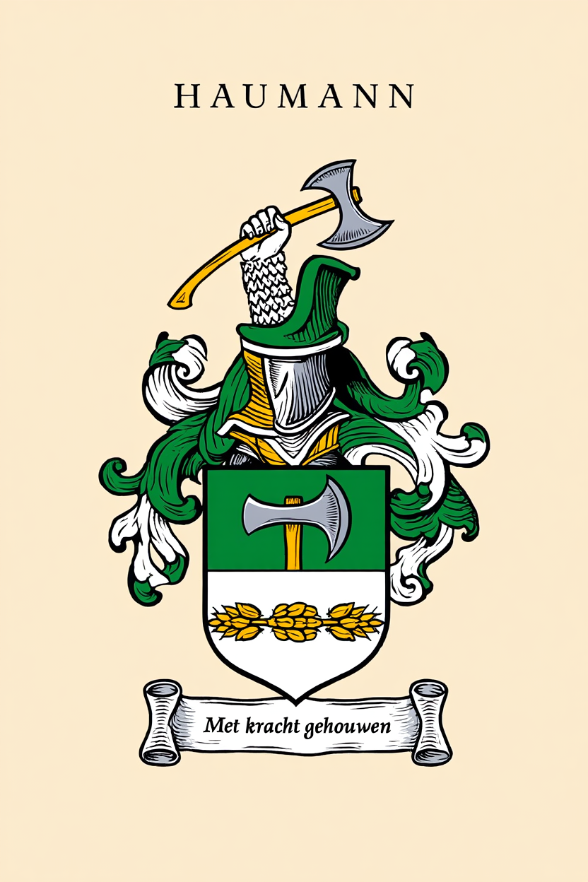 Familiewapen van de achternaam HAUMANN