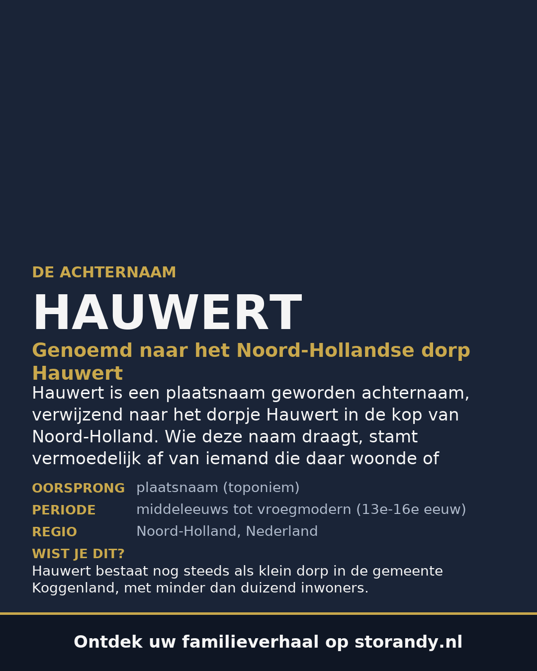 Familiewapen van de achternaam HAUWERT