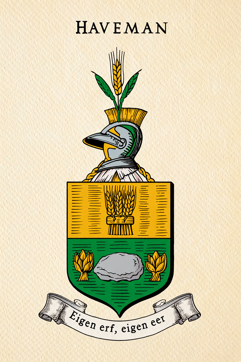 Familiewapen van de achternaam HAVEMAN