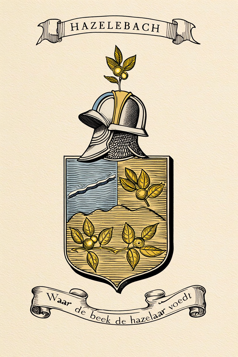 Familiewapen van de achternaam HAZELEBACH