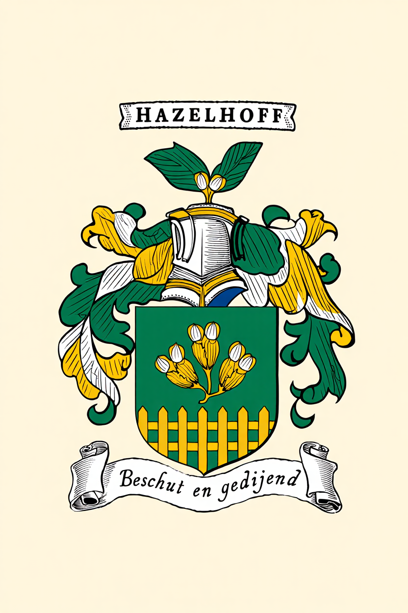 Familiewapen van de achternaam HAZELHOFF
