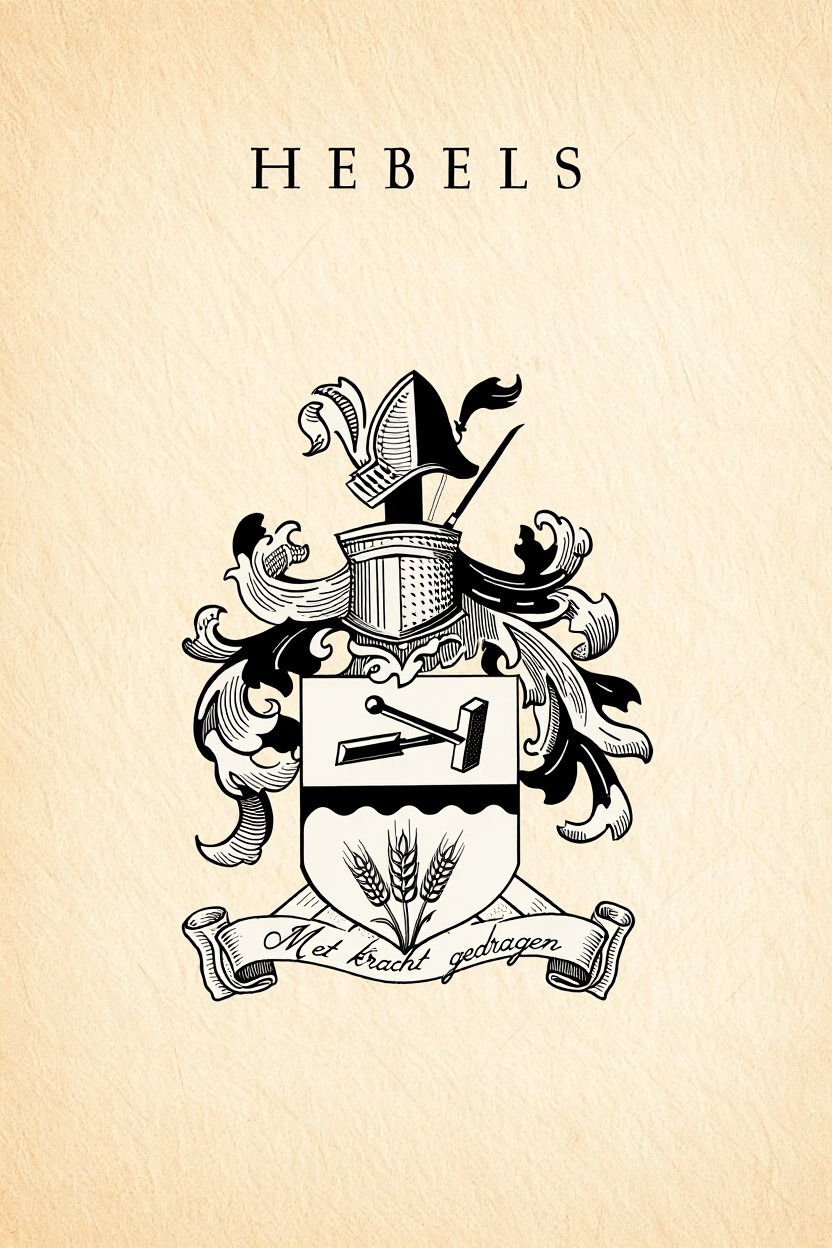 Familiewapen van de achternaam HEBELS