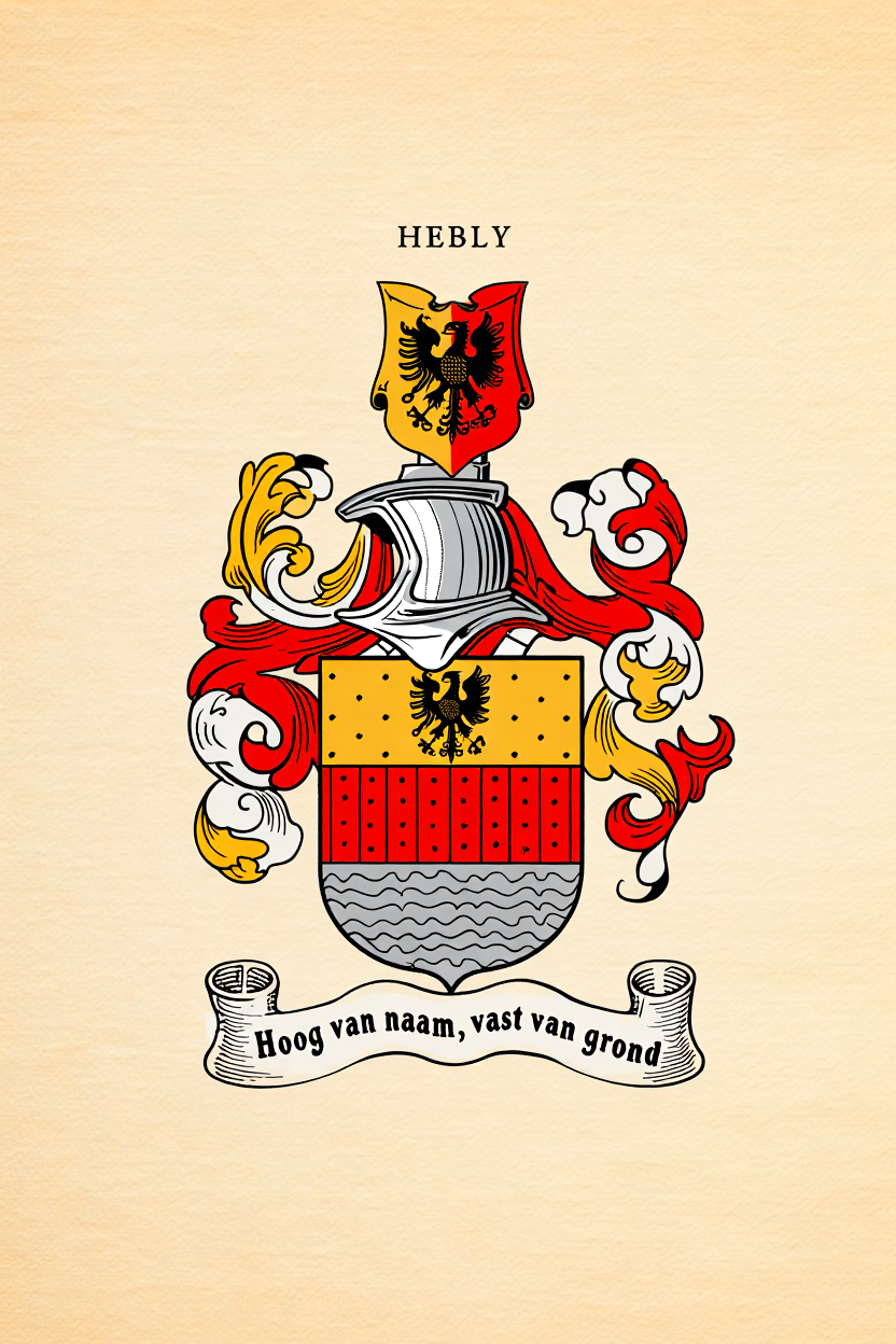Familiewapen van de achternaam HEBLY