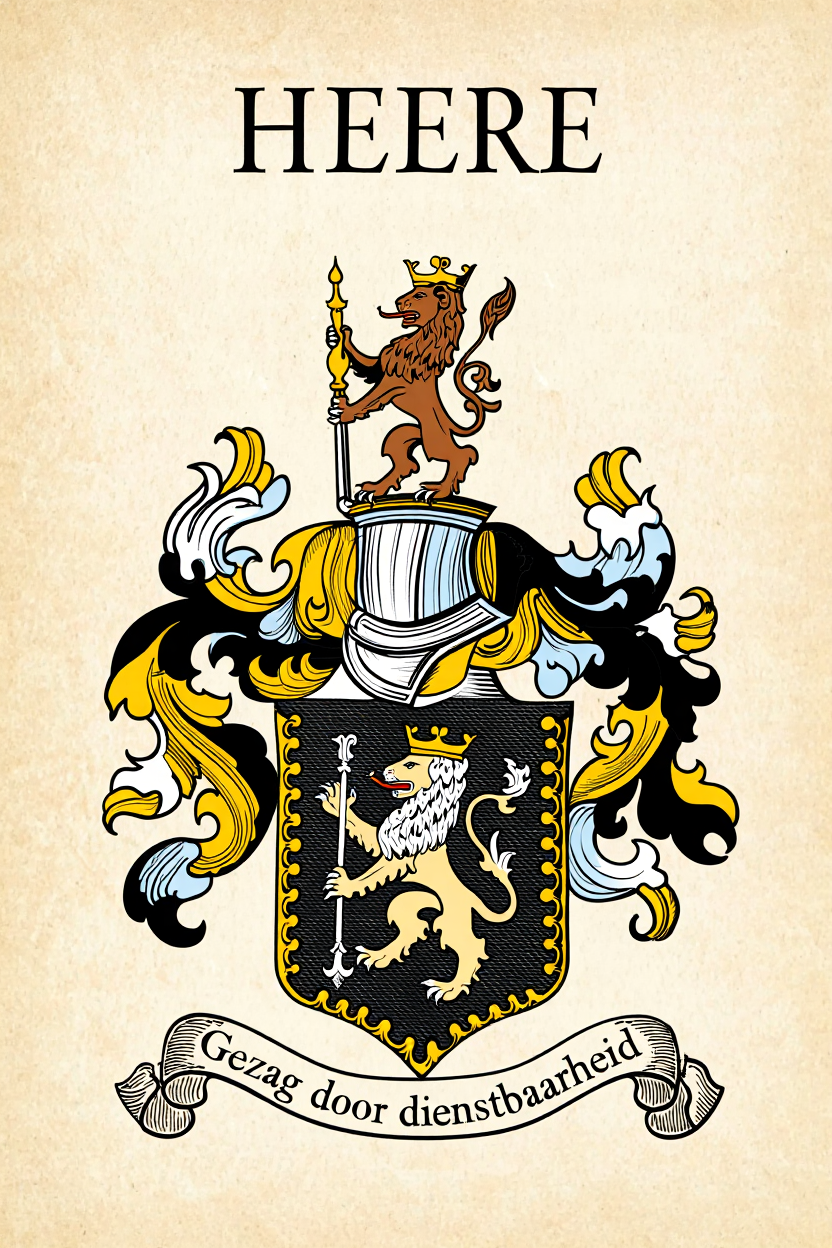 Familiewapen van de achternaam HEERE
