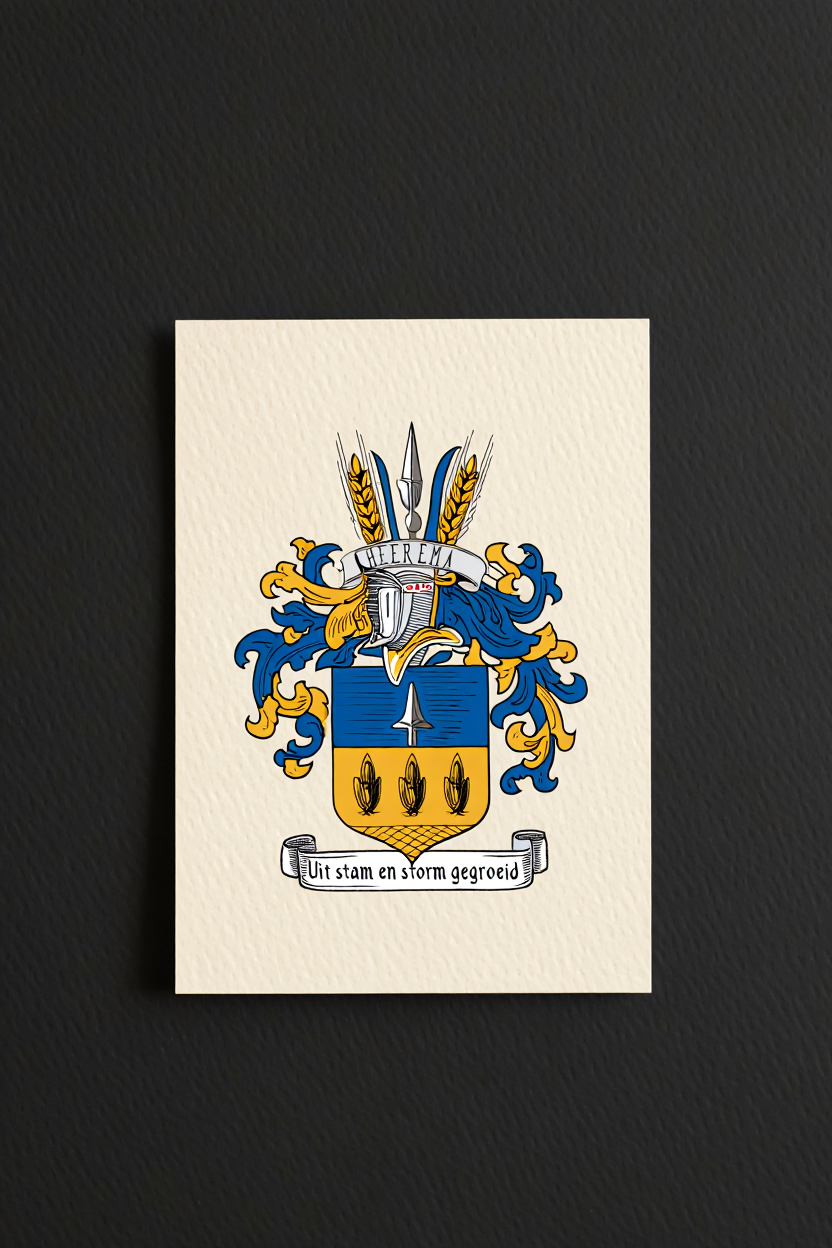 Familiewapen van de achternaam HEEREMA
