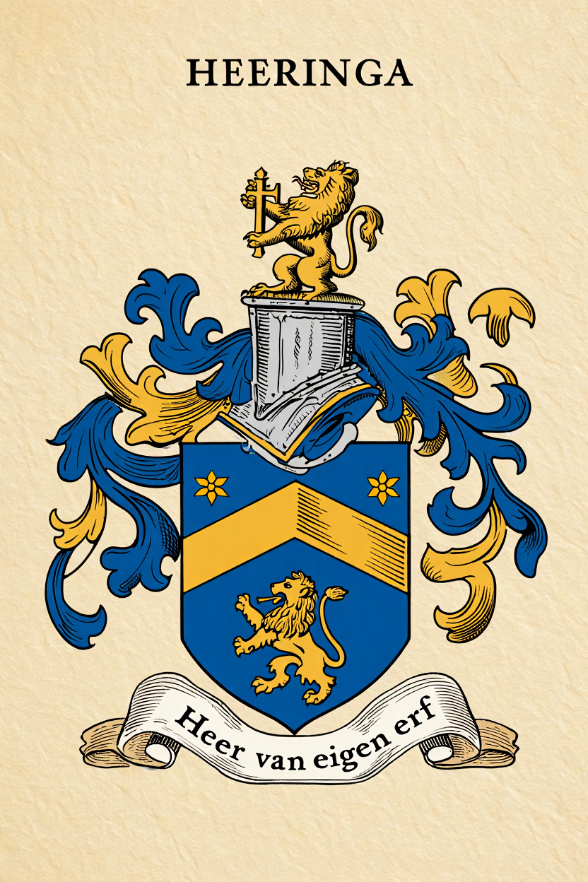 Familiewapen van de achternaam HEERINGA