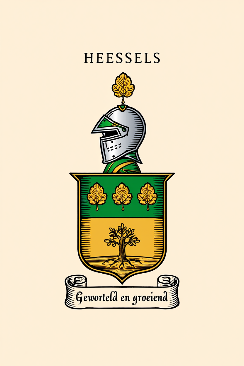 Familiewapen van de achternaam HEESSELS