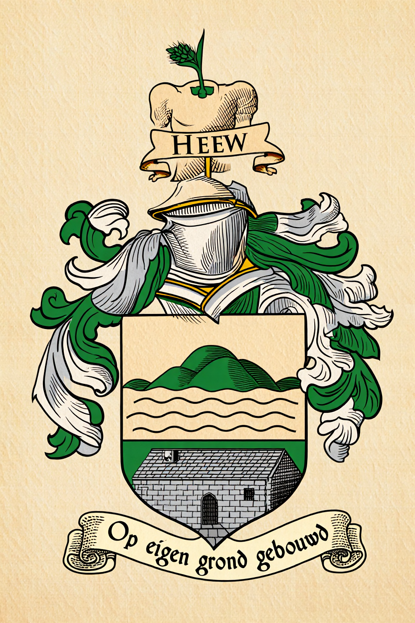 Familiewapen van de achternaam HEEW