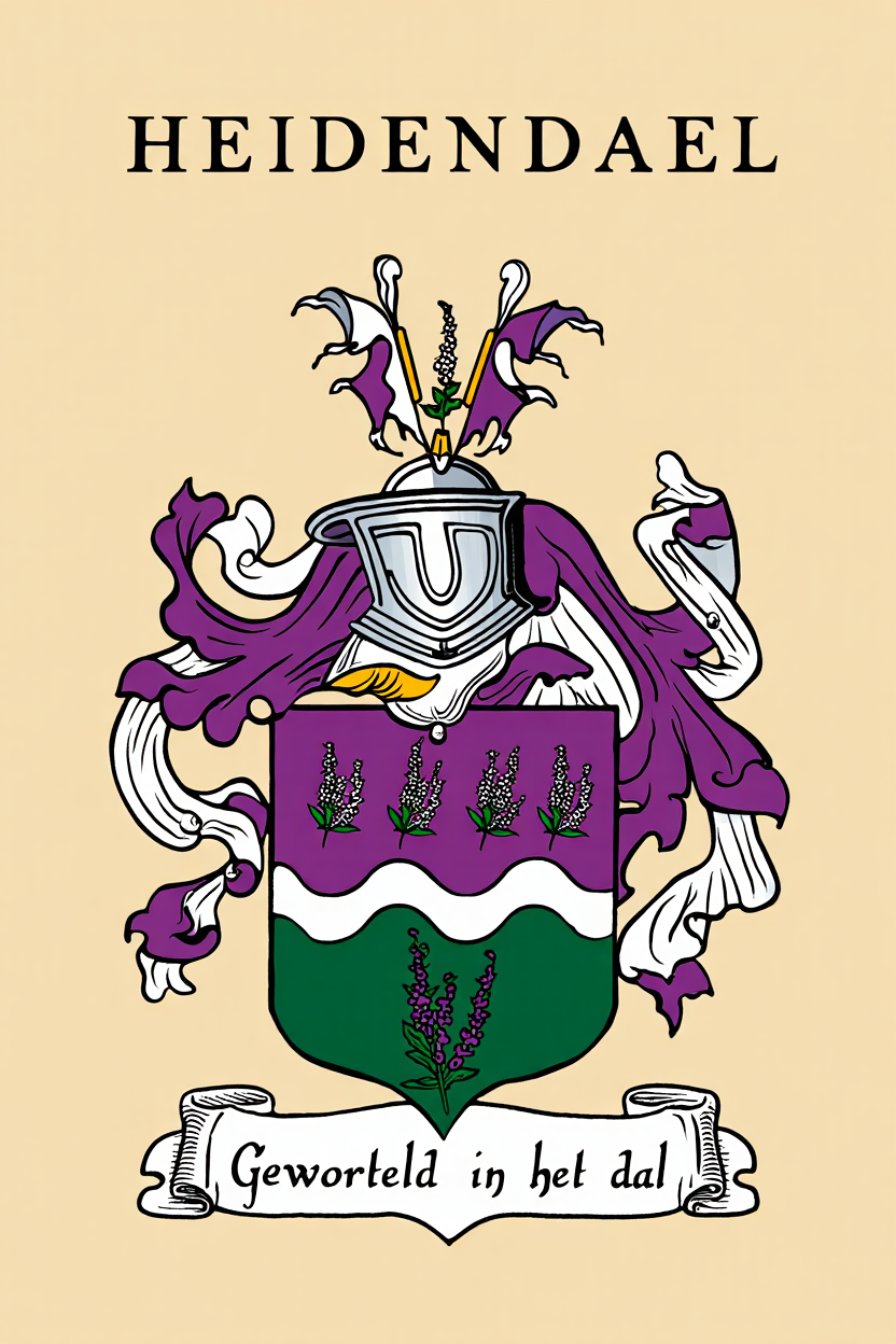 Familiewapen van de achternaam HEIDENDAEL