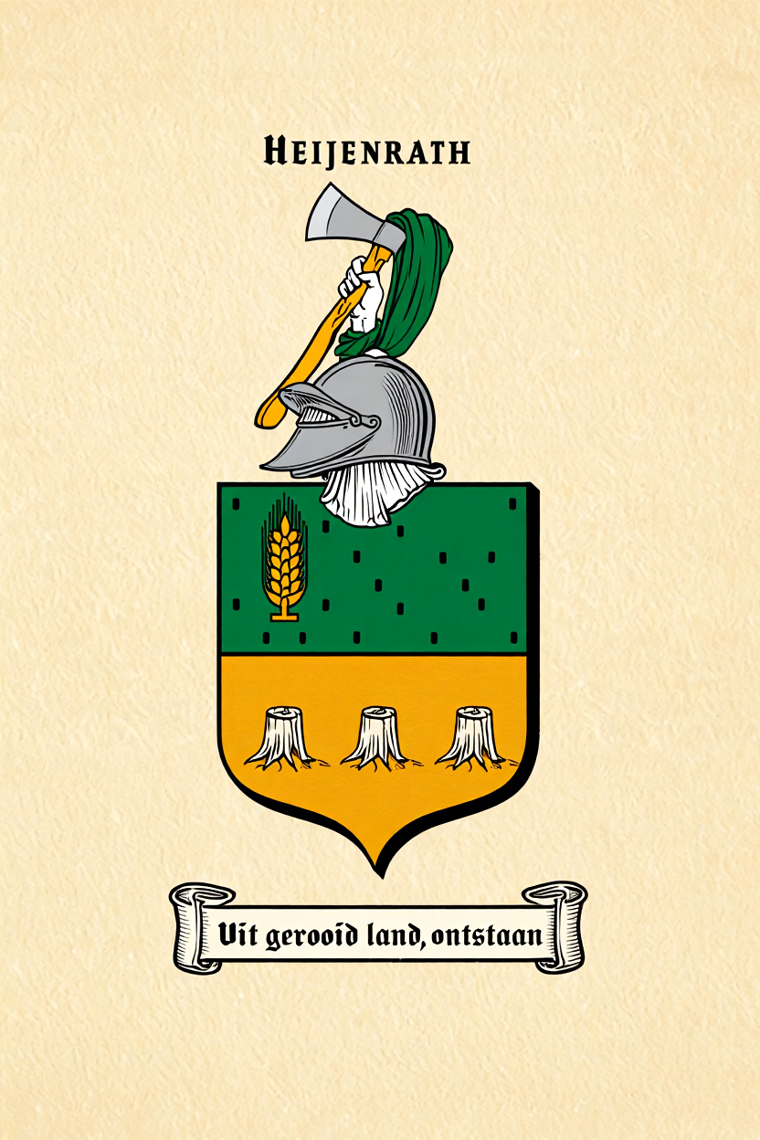 Familiewapen van de achternaam HEIJENRATH
